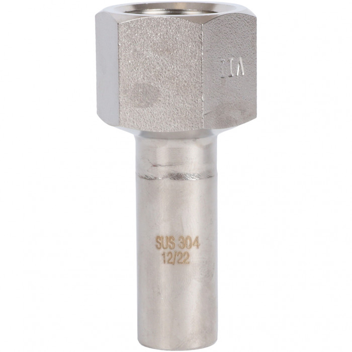 ROMMER RSS-0023-001512 Вставка переходная НПр-ВР, 15х1/2, из нержавеющей стали прессовой