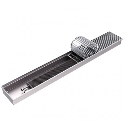 ROMMER RCN2-1000-1026180 ROMMER Конвектор внутрипольный RCN 100.260.1800 (Решётка роликовая, анодированный алюминий)