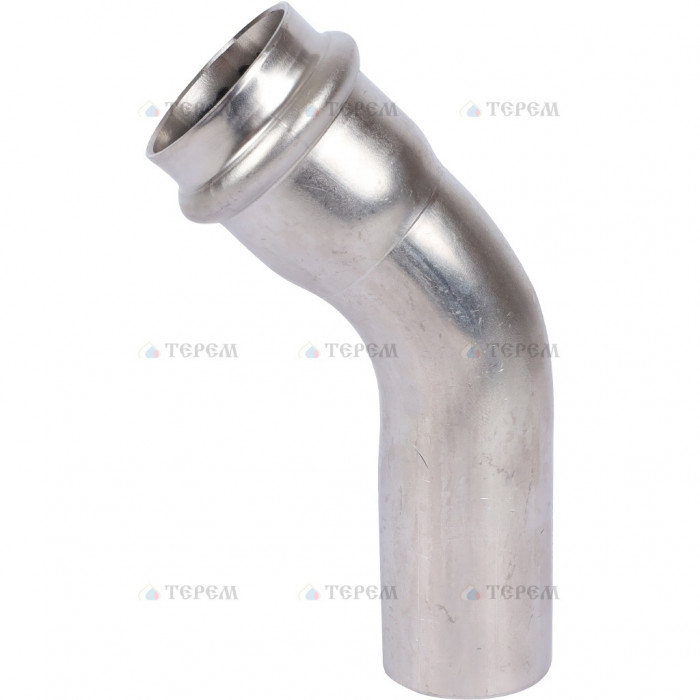 Sanha 9040 пресс-фит. нерж.сталь, отвод 45° ВПр-НПр, 28