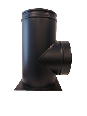 Тройник подкл финск печей д.150 PM25 (Ч)