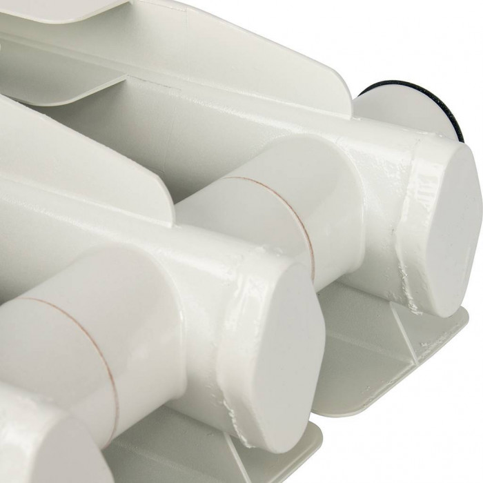 Алюминиевый радиатор Global VOX EXTRA 350, 8 секций, боковое подключение, белый