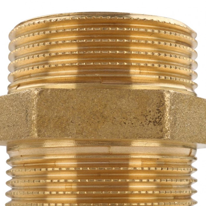 Ниппель HH TIEMME 1 1/4х1 1/4 для стальных труб резьбовой