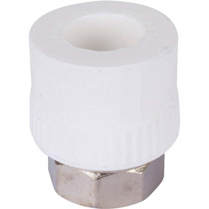 Муфта комбинированная Kalde с накидной гайкой 25х1 для полипропиленовых труб под сварку