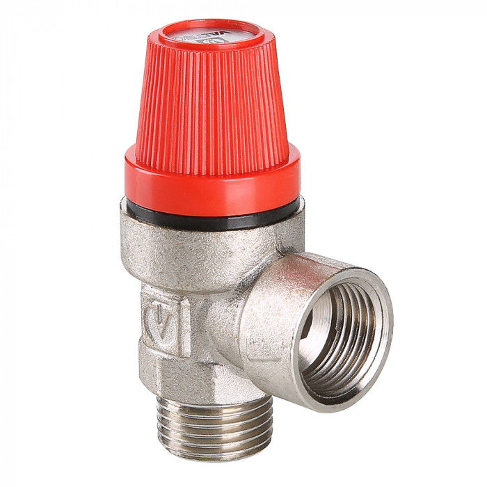 Valtec VT.496.N.0430 Клапан предохранительный никелированный 1/2", 3 бара