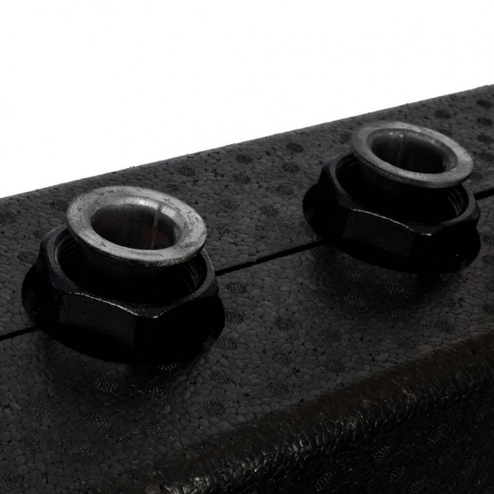 STOUT Стальной распред. коллектор 4 отопит. контура, изоляция DN 25