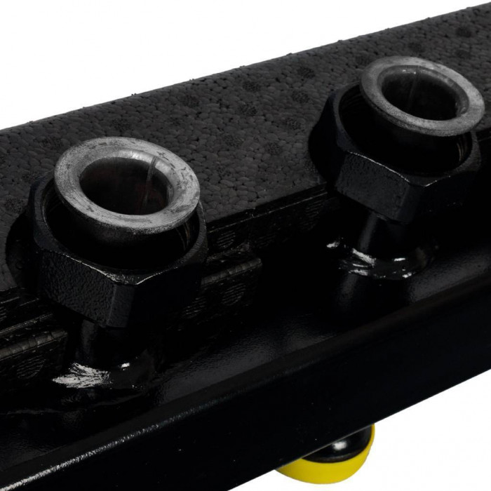 STOUT Стальной распред. коллектор 4 отопит. контура, изоляция DN 25