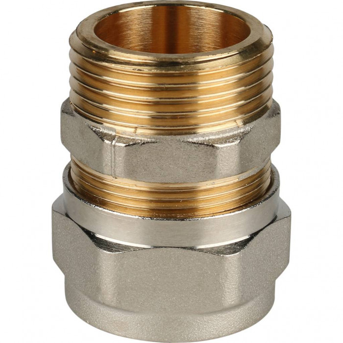 STOUT Переходник с наружной резьбой 1 х26 для металлопластиковых труб винтовой