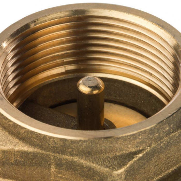 STOUT Клапан обратный пружинный муфтовый с металлическим седлом 1 1/2"