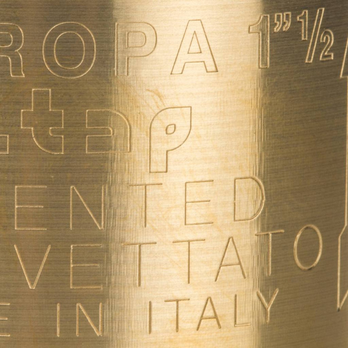 STOUT Клапан обратный пружинный муфтовый с металлическим седлом 1 1/2"