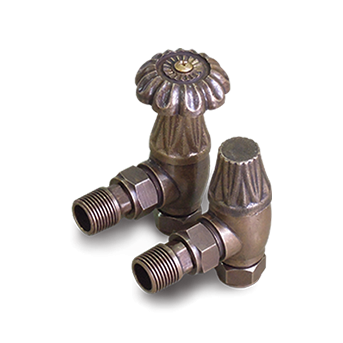 Комплект вентилей EXEMET угловых для чугунных радиаторов, 1/2 (0320-1056Z000)