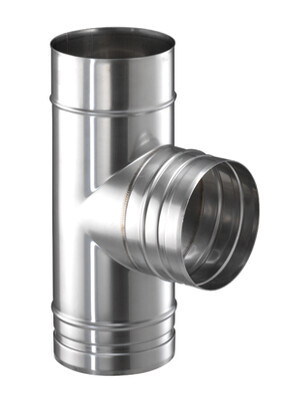 Тройник 90° д. 200 P+