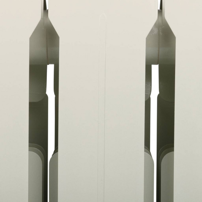 Алюминиевый радиатор Global VOX EXTRA 500, 10 секций, боковое подключение, белый