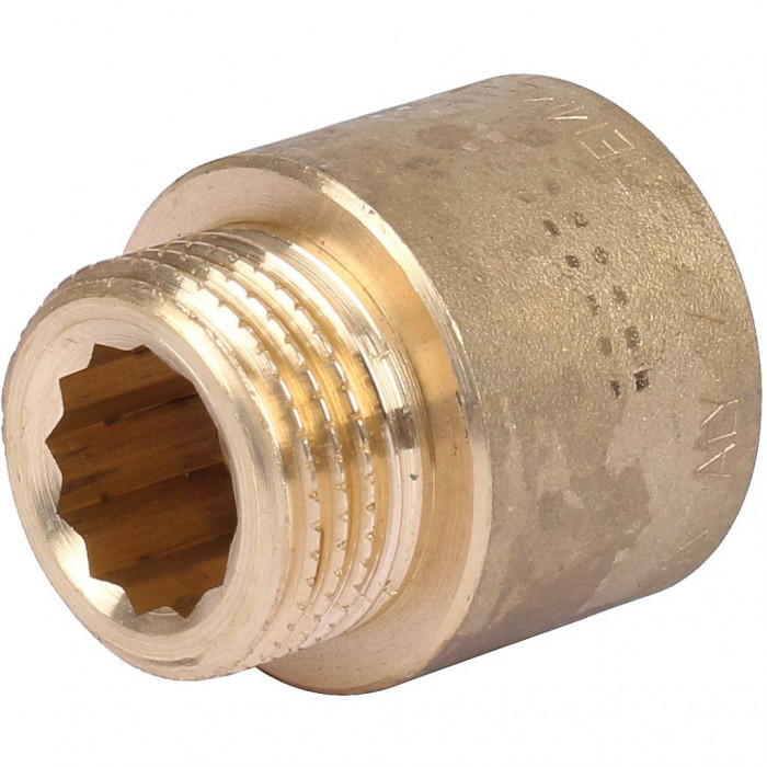 Удлинитель TIEMME HВ 20x1/2 для стальных труб резьбовой