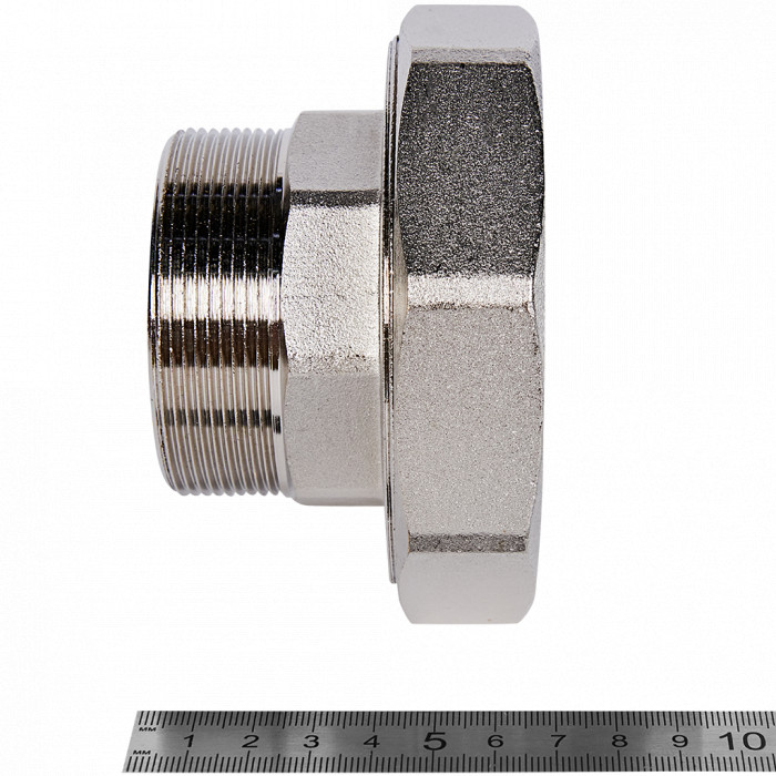 Pro Aqua PA21026 Pro Aqua d=75-2.1/2 PP-R Муфта комбинированная разъемная (американка) НР Белая