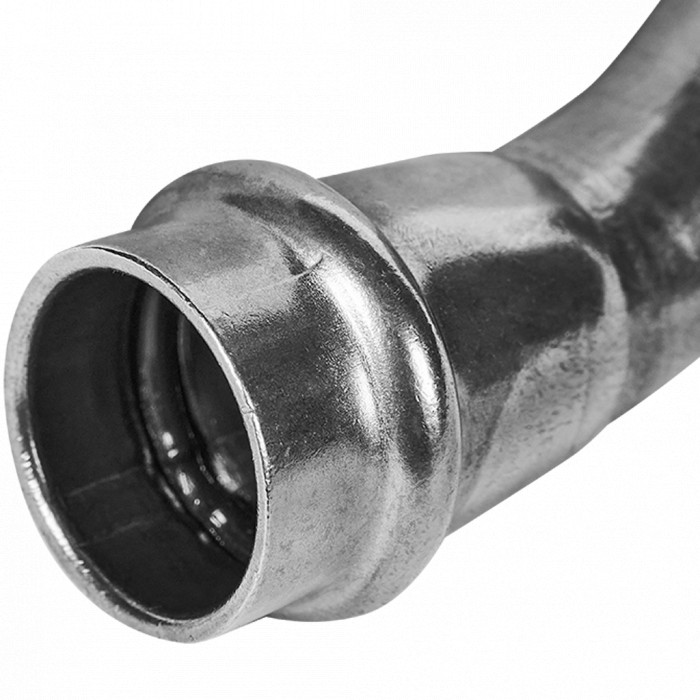 ROMMER RSS-0007-000018 ROMMER Обвод однораструбный-НПр, 18, из нержавеющей стали прессовой