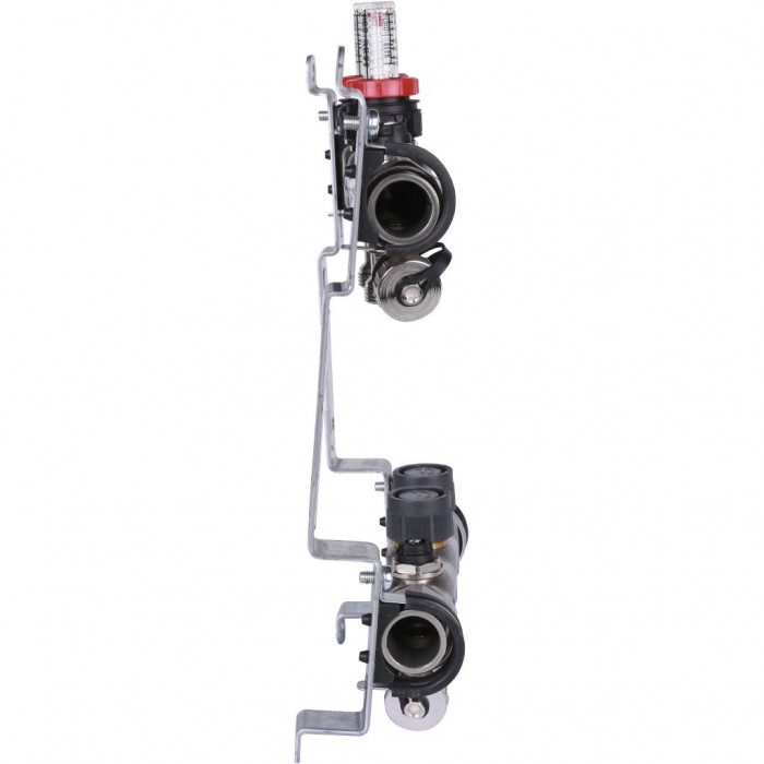 Распределительная гребенка Oventrop Multidis SF, 2 х G  3/4  с ротаметрами