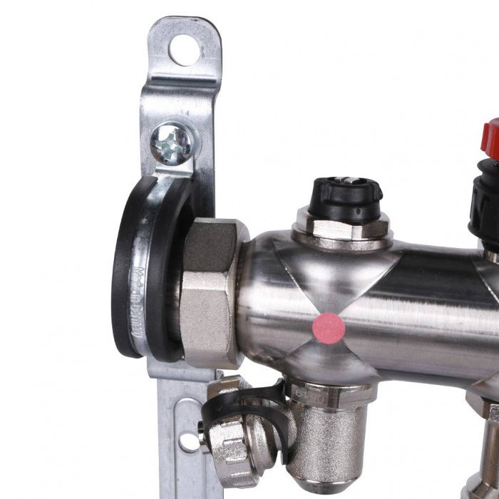 Распределительная гребенка Oventrop Multidis SF, 2 х G  3/4  с ротаметрами