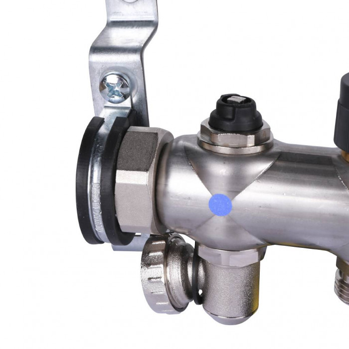 Распределительная гребенка Oventrop Multidis SF, 2 х G  3/4  с ротаметрами