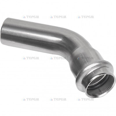 Sanha 9040 пресс-фит. нерж.сталь, отвод 45° ВПр-НПр, 42