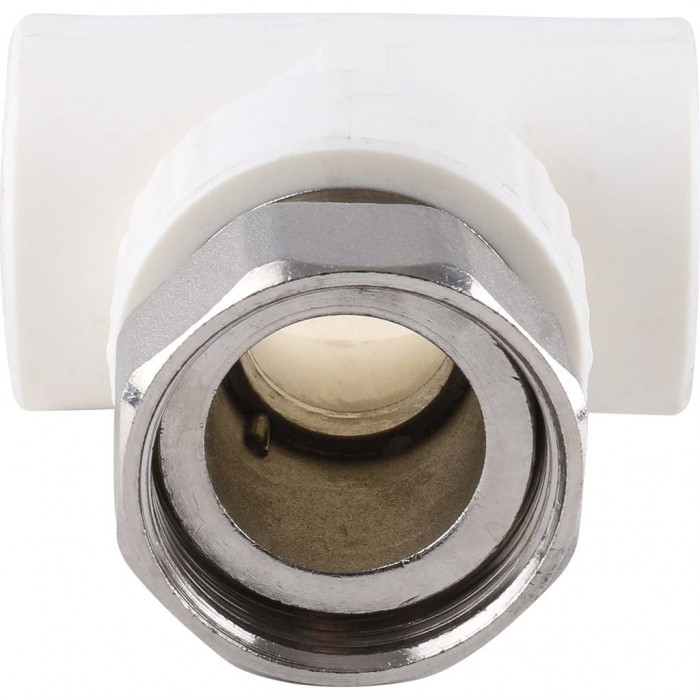 Тройник Kalde комбинированный с накидной гайкой 32х1 1/4