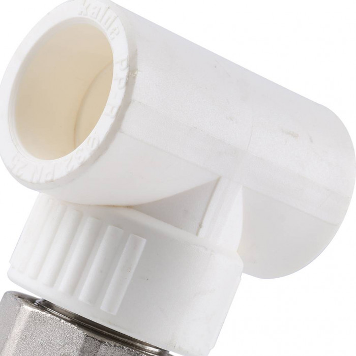 Тройник Kalde комбинированный с накидной гайкой 32х1 1/4