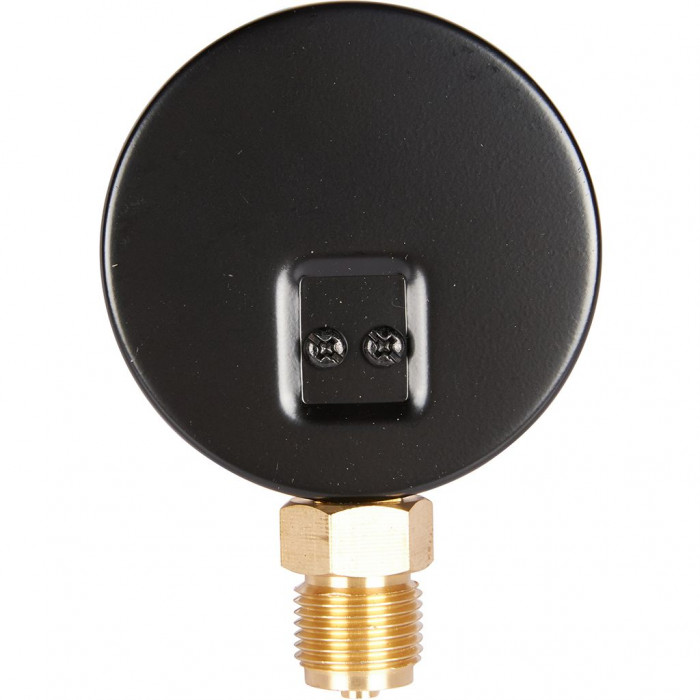 RIM-0010-801015 Манометр ROMMER радиальный. Корпус Dn 80 мм 1/2 , 0...10 бар, кл.2.5