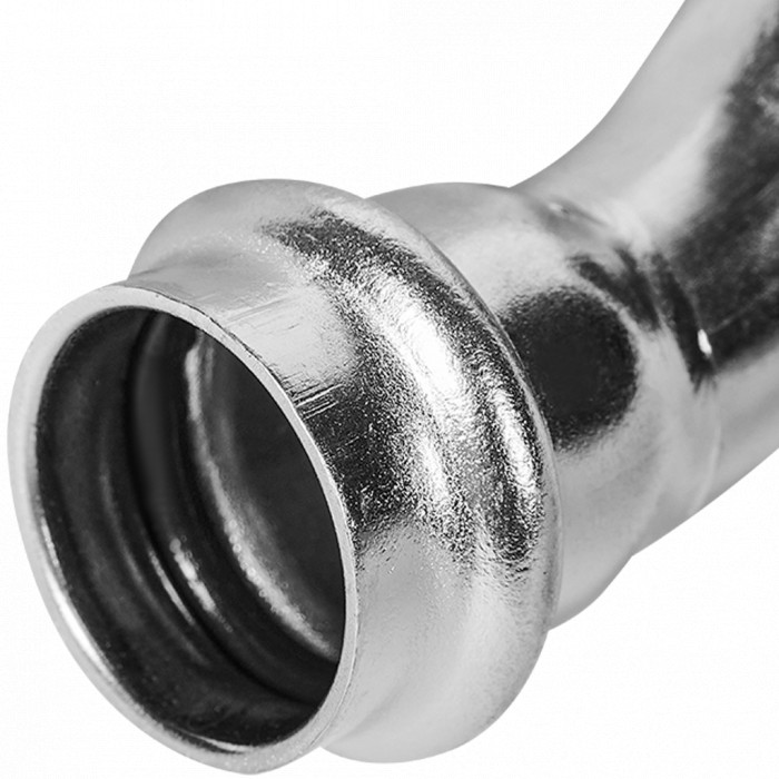 ROMMER RSS-0007-000022 ROMMER Обвод однораструбный-НПр, 22, из нержавеющей стали прессовой