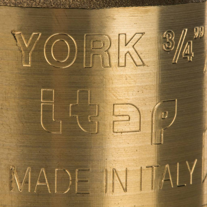 STOUT Клапан обратный пружинный муфтовый с пластиковым седлом 3/4