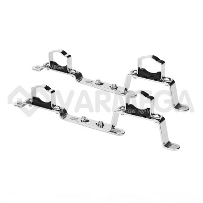 Комплект регулируемых кронштейнов Varmega VM15970, 195-235 мм, для коллекторных групп, 2 шт.