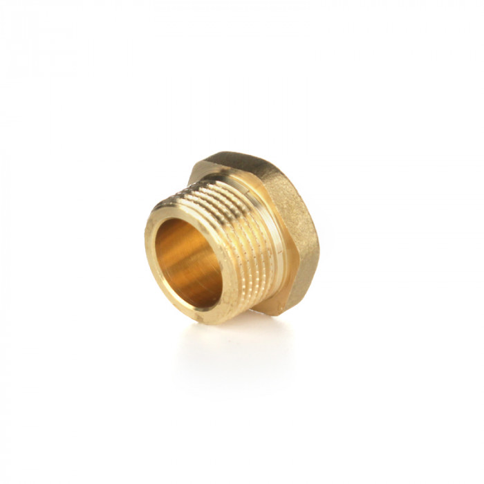 Заглушка, Н 1/2", латунь
