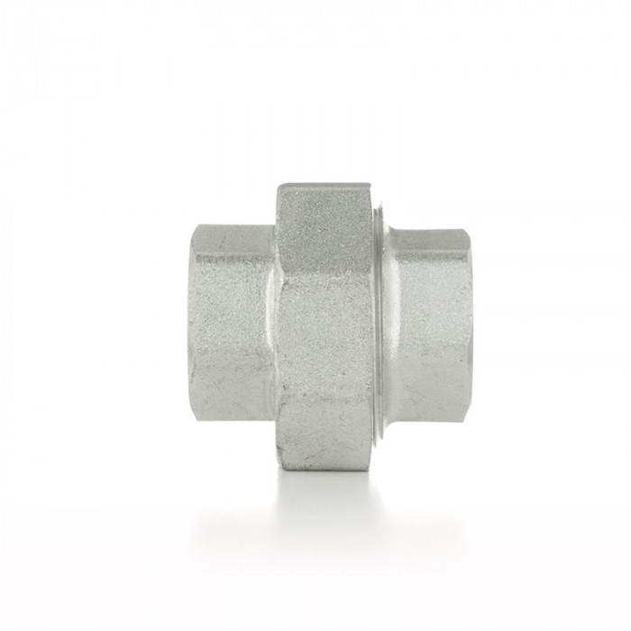 Разъемное соединение прямое, американка, ВВ 1 1/4", TIN латунь