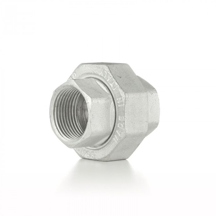 Разъемное соединение прямое, американка, ВВ 1 1/4", TIN латунь