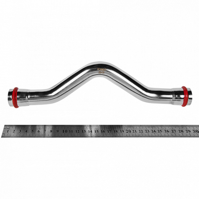 ROMMER RSS-0006-000028 Обвод-ВПр, 28, из нержавеющей стали прессовой