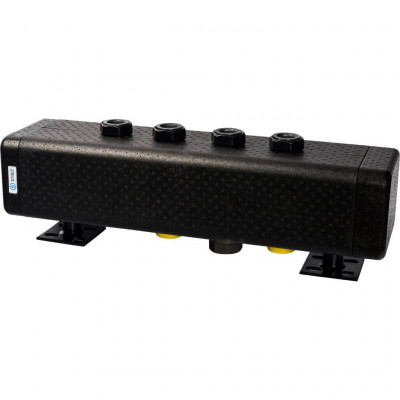 STOUT Стальной распред. коллектор 2 отопит. контура, изоляция DN 32