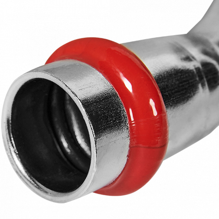 ROMMER RSS-0007-000015 ROMMER Обвод однораструбный-НПр, 15, из нержавеющей стали прессовой