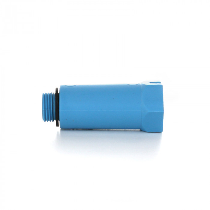 Заглушка удлиненная, 20x1/2” НР, синяя