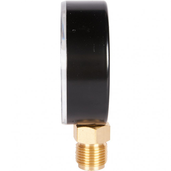 RIM-0010-801615 Манометр ROMMER радиальный. Корпус Dn 80 мм 1/2 , 0...16 бар, кл.2.5