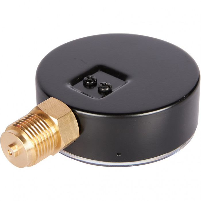 RIM-0010-801615 Манометр ROMMER радиальный. Корпус Dn 80 мм 1/2 , 0...16 бар, кл.2.5