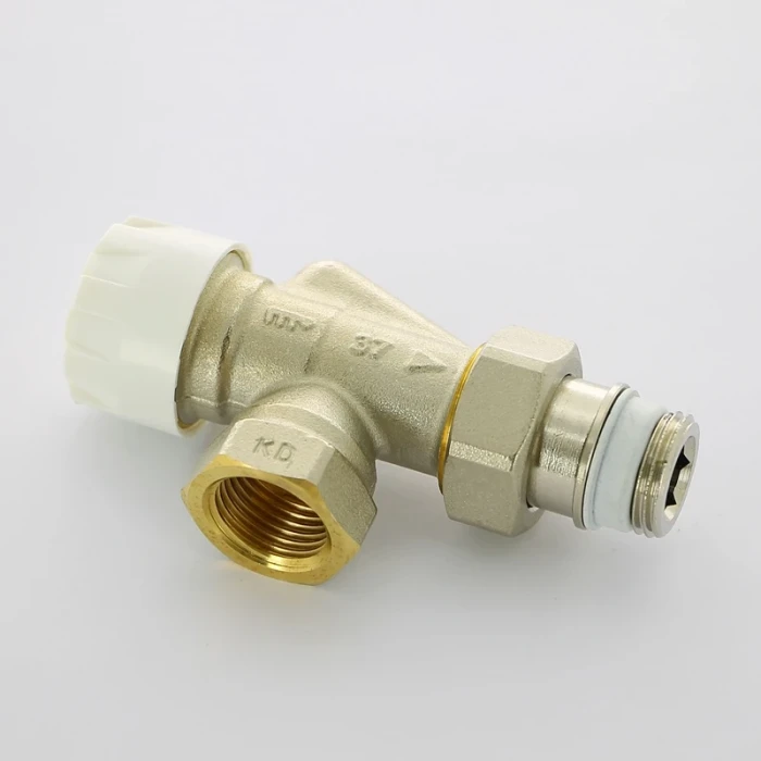 Клапан термостатический DN 15, осевой G 1/2" M x Rp 1/2"