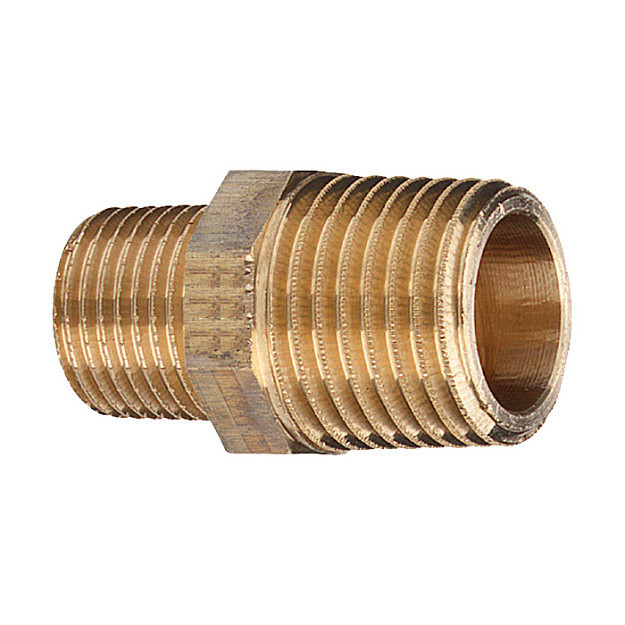 Ниппель резьбовой латунный Smart Install Н/Н 3/4"х1/2"