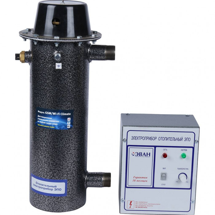 Напольный электрический котел ЭВАН ЭПО 7,5, одноконтурный