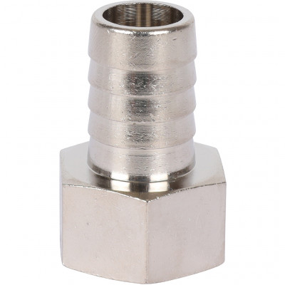 STOUT Штуцер ВР никелированный 1/2&quot;x16