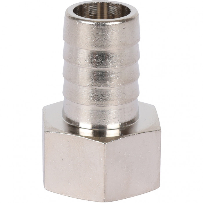 STOUT Штуцер ВР никелированный 1/2"x16