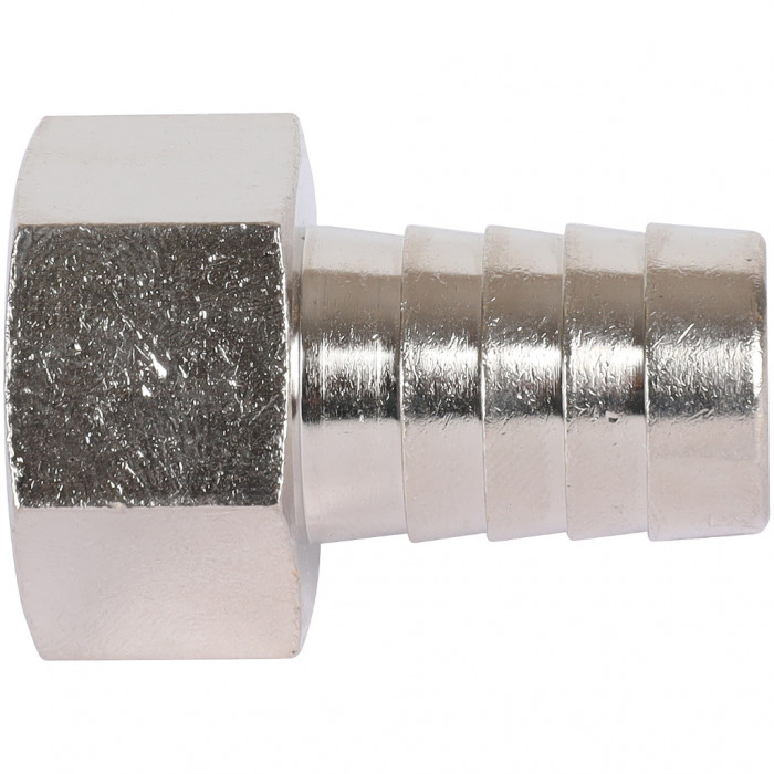 STOUT Штуцер ВР никелированный 1/2"x16