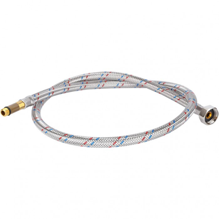 STOUT SHF-1035 Гибкая подводка для воды M 10 (35мм) х ВР 1/2,  длина 1000 мм