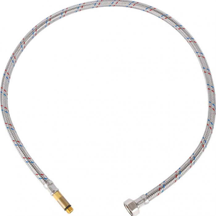 STOUT SHF-1035 Гибкая подводка для воды M 10 (35мм) х ВР 1/2,  длина 1000 мм