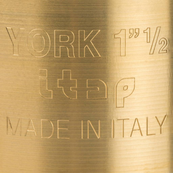 STOUT Клапан обратный пружинный муфтовый с пластиковым седлом 1 1/2"