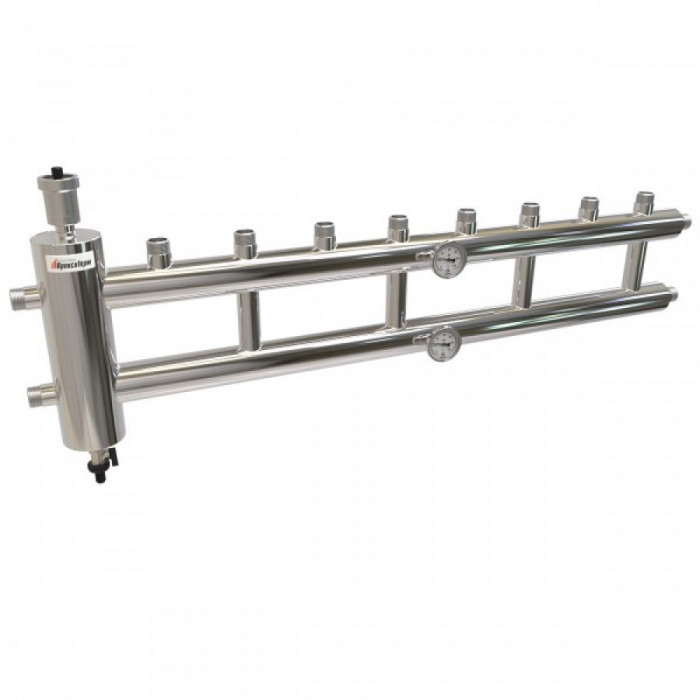 Распределительный коллектор с гидрострелкой GSK 25-4.1