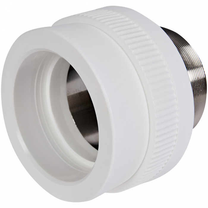 Pro Aqua PA23530P Pro Aqua d=110-4 PP-R Муфта комбинированная под ключ НР Белая
