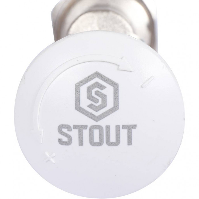 STOUT Клапан термостатический, осевой 1/2"